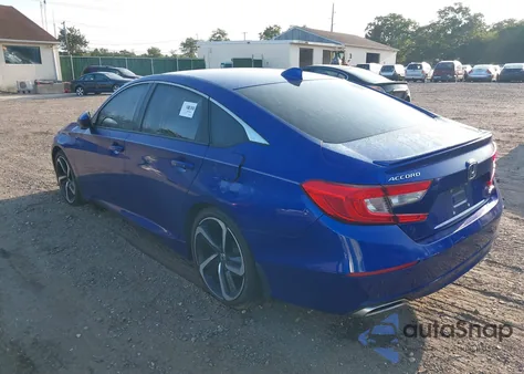 2019 Honda Accord Sport from USA, damaged, VIN 1HGCV1F34KA021731